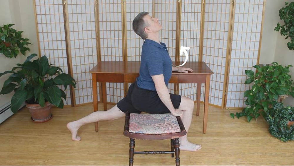 Using the seated Pelvic Counter Rotation to resolve pelvic torsion.