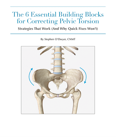 FREE GUIDE - 6 Essential Building Blocks For Correcting Pelvic Torsion